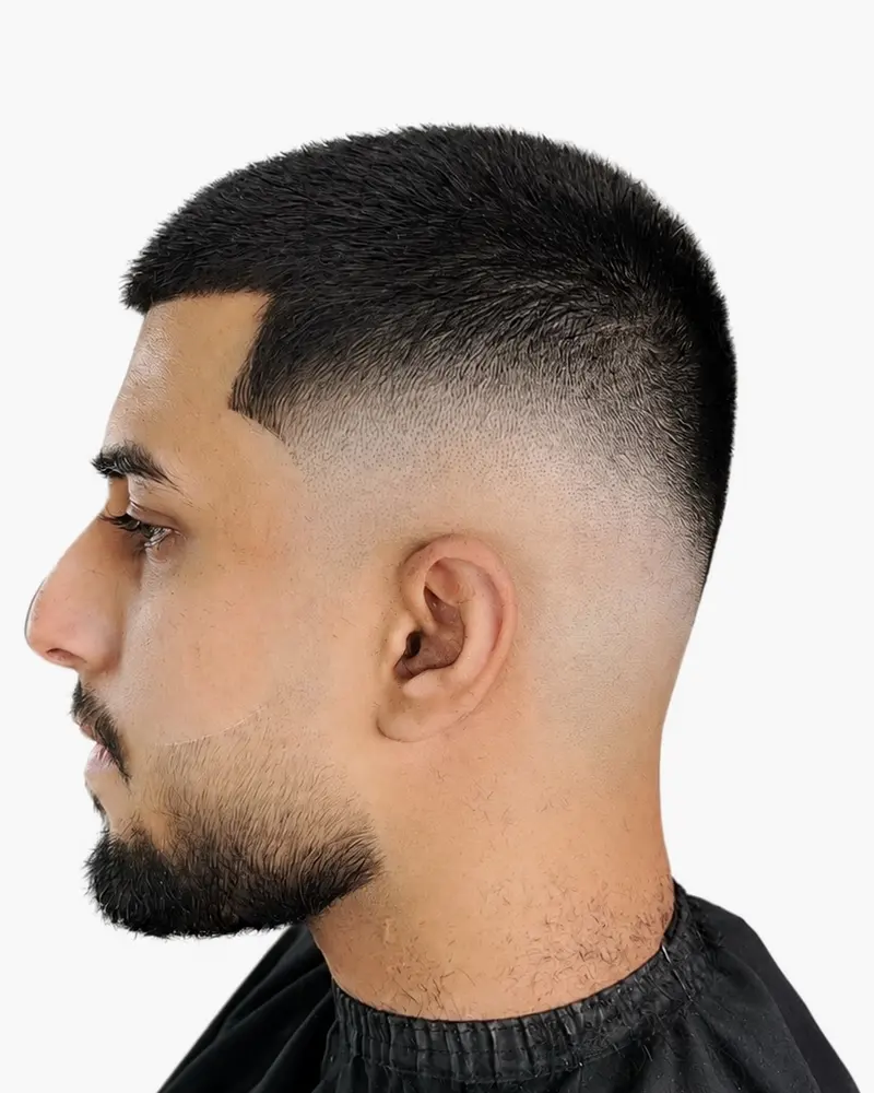 Skin fade & beard