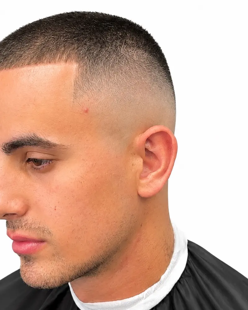 Skin fade, line-up